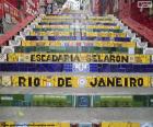 Selarón Merdiveni, Brezilya